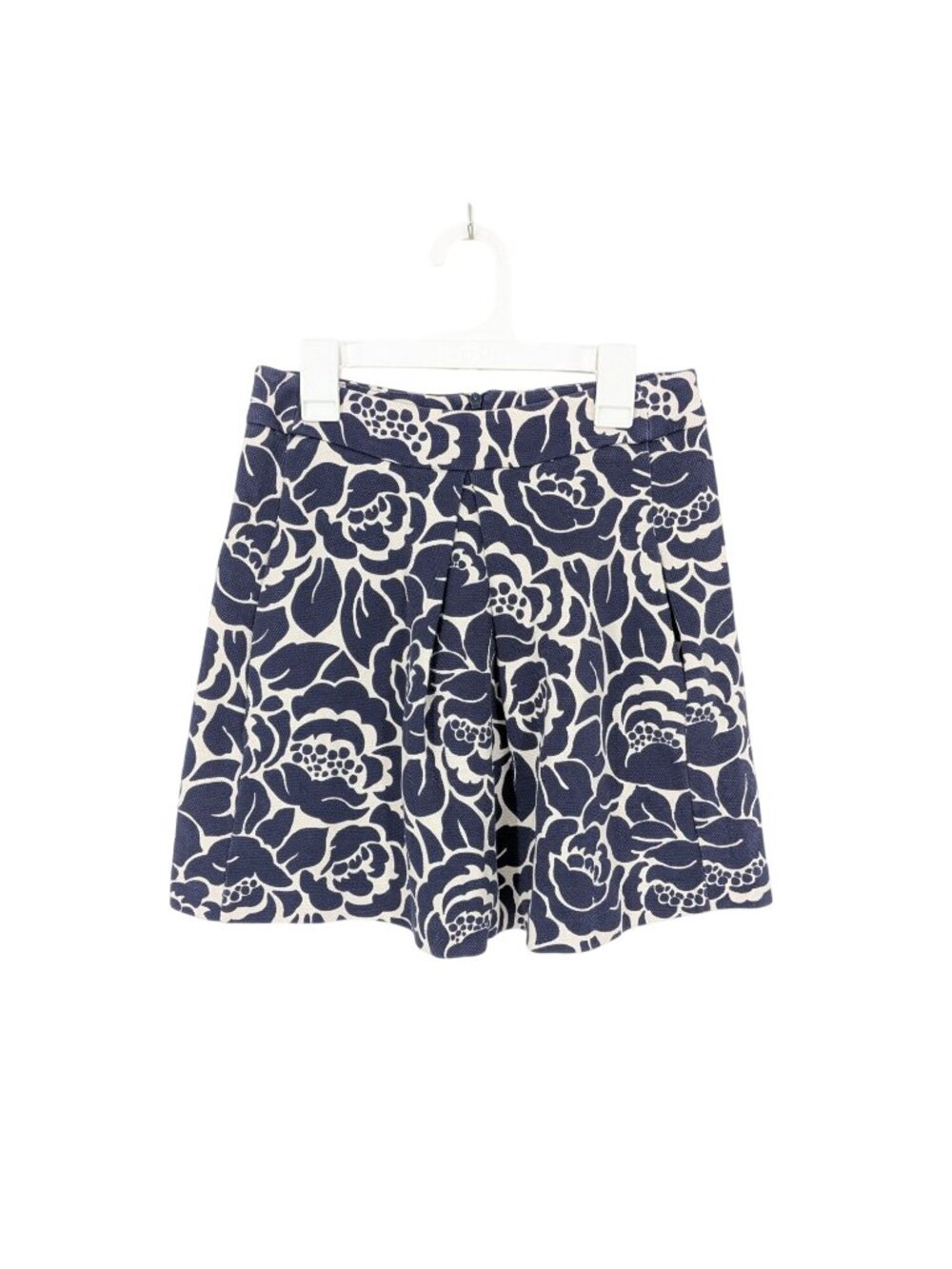 Boden Floral Mini A Line Skirt Preppy Tropical Cottage Nautical Size 2 Petite